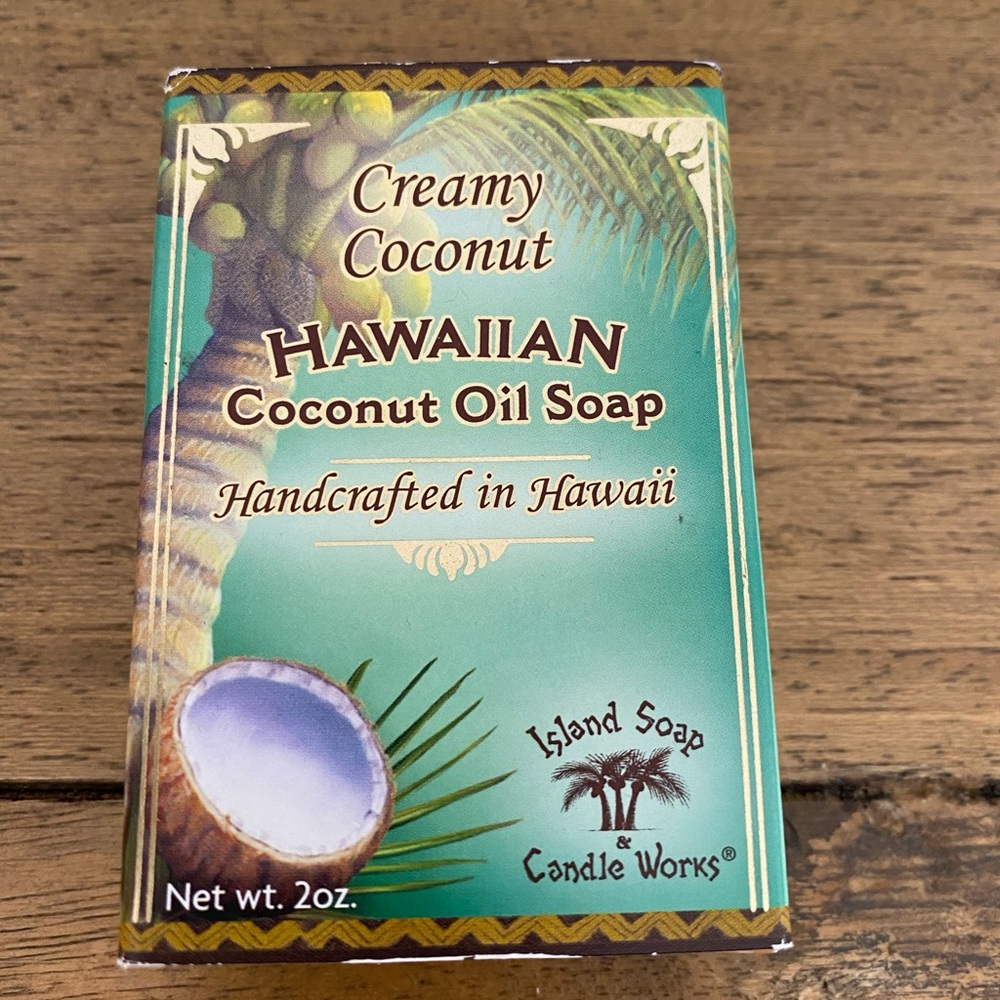 Hawaiian coconut oil soap